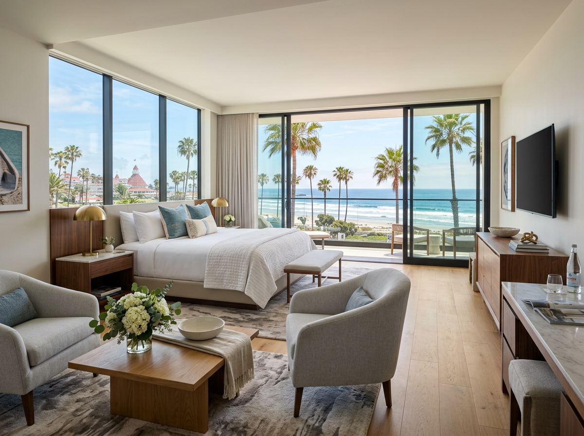 Page: Unterkünfte - Entdecke San Diego. Slot: hotels. Context: Unterkünfte 2 Die besten Hotels in Sa