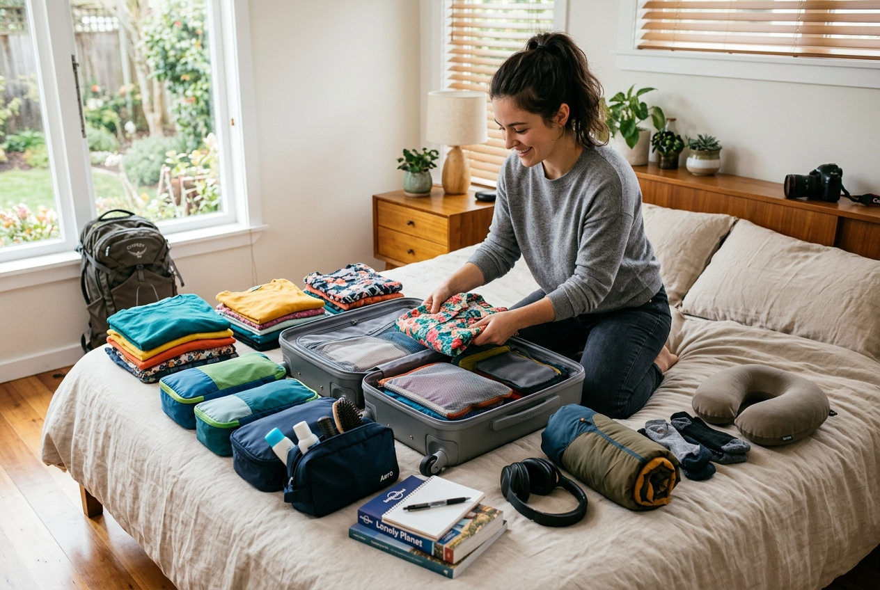 Packen für San Diego
